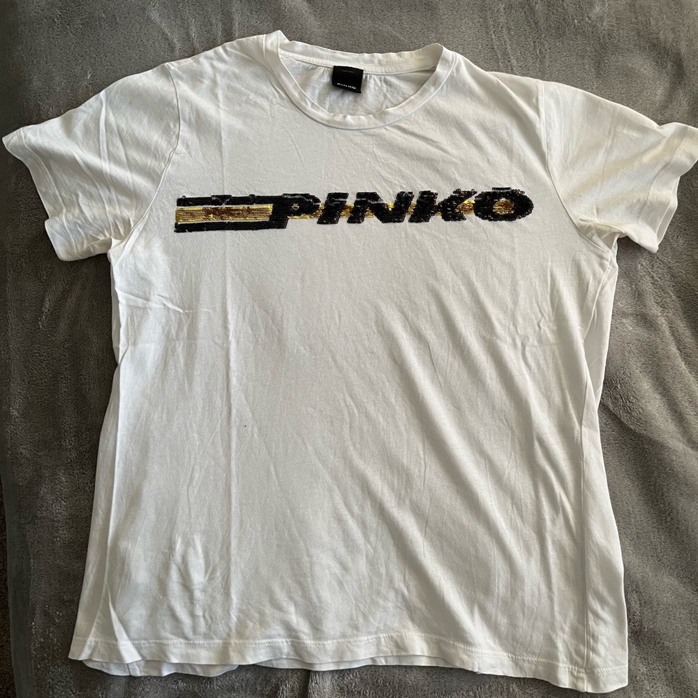 S size Pinko white t-shirt